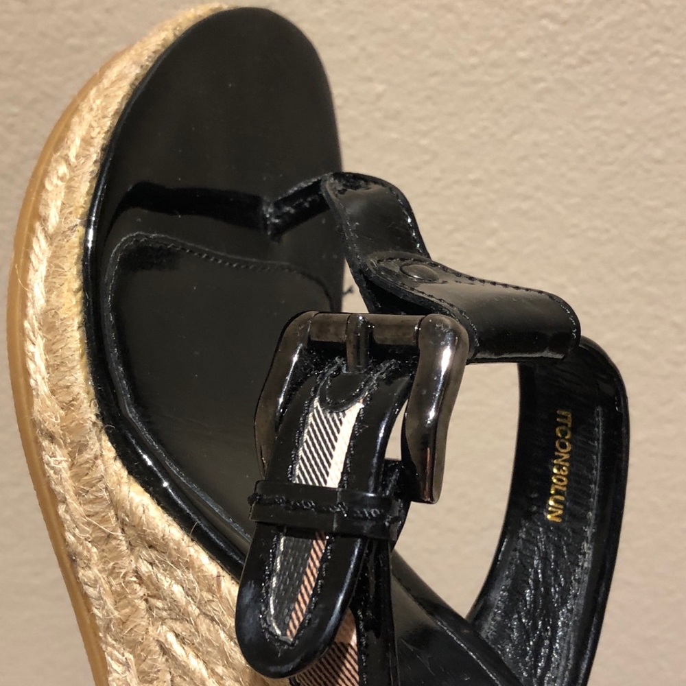 Burberry Wedge Sandals - Picture 9 of 10